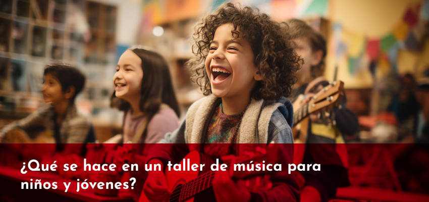 Taller de música para niños y jóvenes
